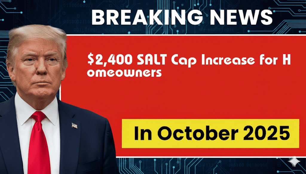 $2,400 Increase in SALT Cap to $40,000 Offers Significant Relief for Homeowners