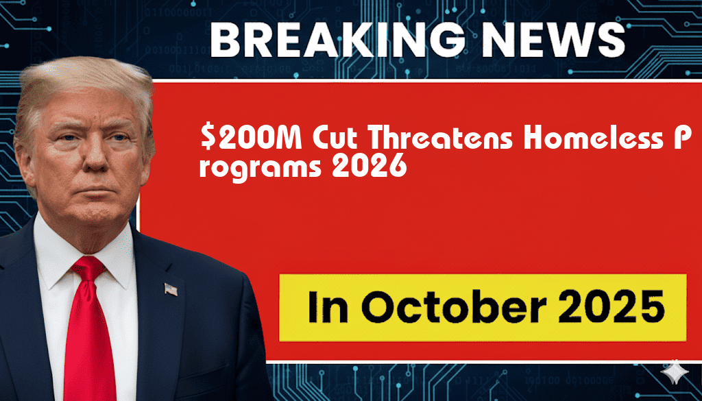 $200 Million at Risk of Being Cut from Homeless Programs in 2026