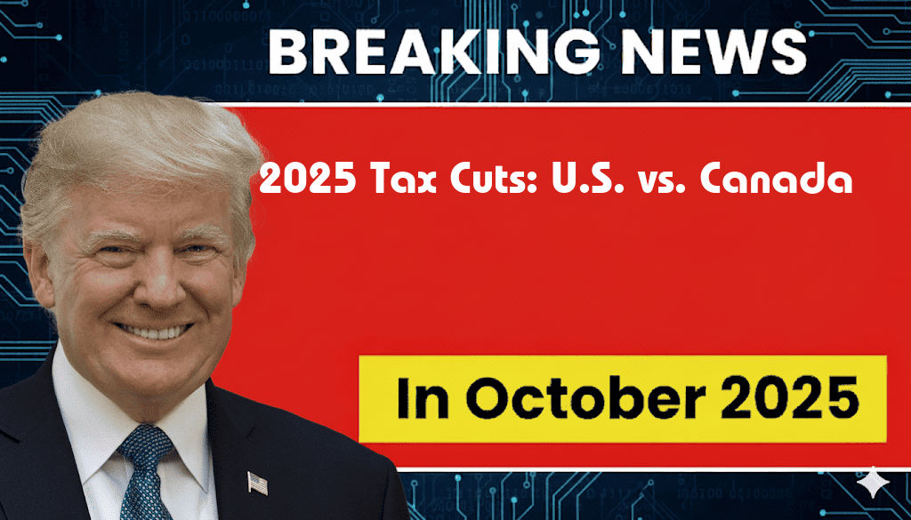 2025 Tax Cuts: A Comparative Analysis of $3,752 in the U.S. and C$5,200 in Canada