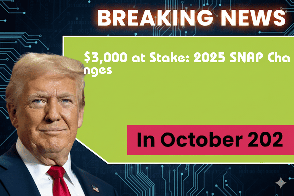 $3,000 at Stake: Who Will Be Affected by the 2025 SNAP Overhaul?