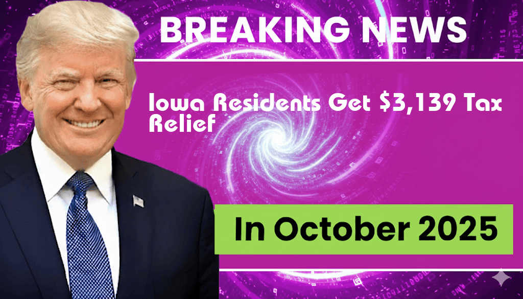 Iowa Residents Set to Receive $3,139 in Tax Relief from Trump’s Tax Plan
