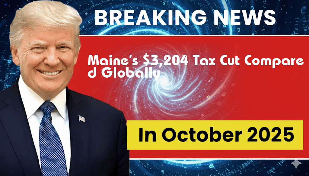 Maine’s Average Tax Cut of $3,204: A Comparison with Canada, India, and the UK