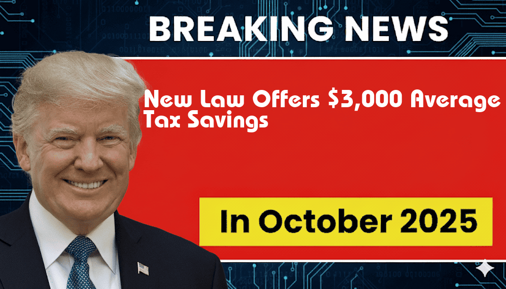 New Law Delivers Over $3,000 in Average Tax Savings Across All 50 States