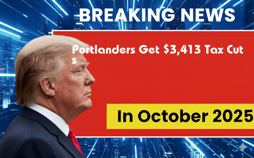 Portlanders to Benefit from New Tax Bill with $3,413 in Tax Cuts