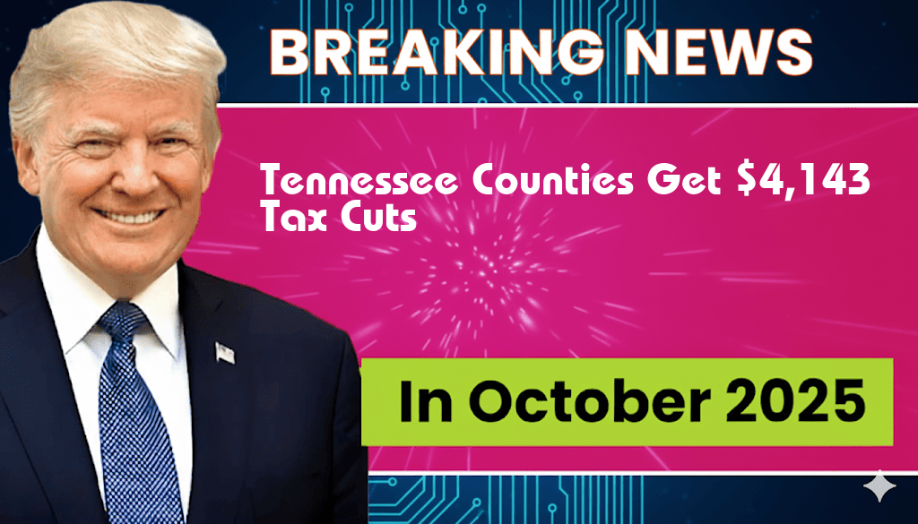Tennessee Counties to Receive Tax Cuts of $4,143 and $4,177 Under New Legislation